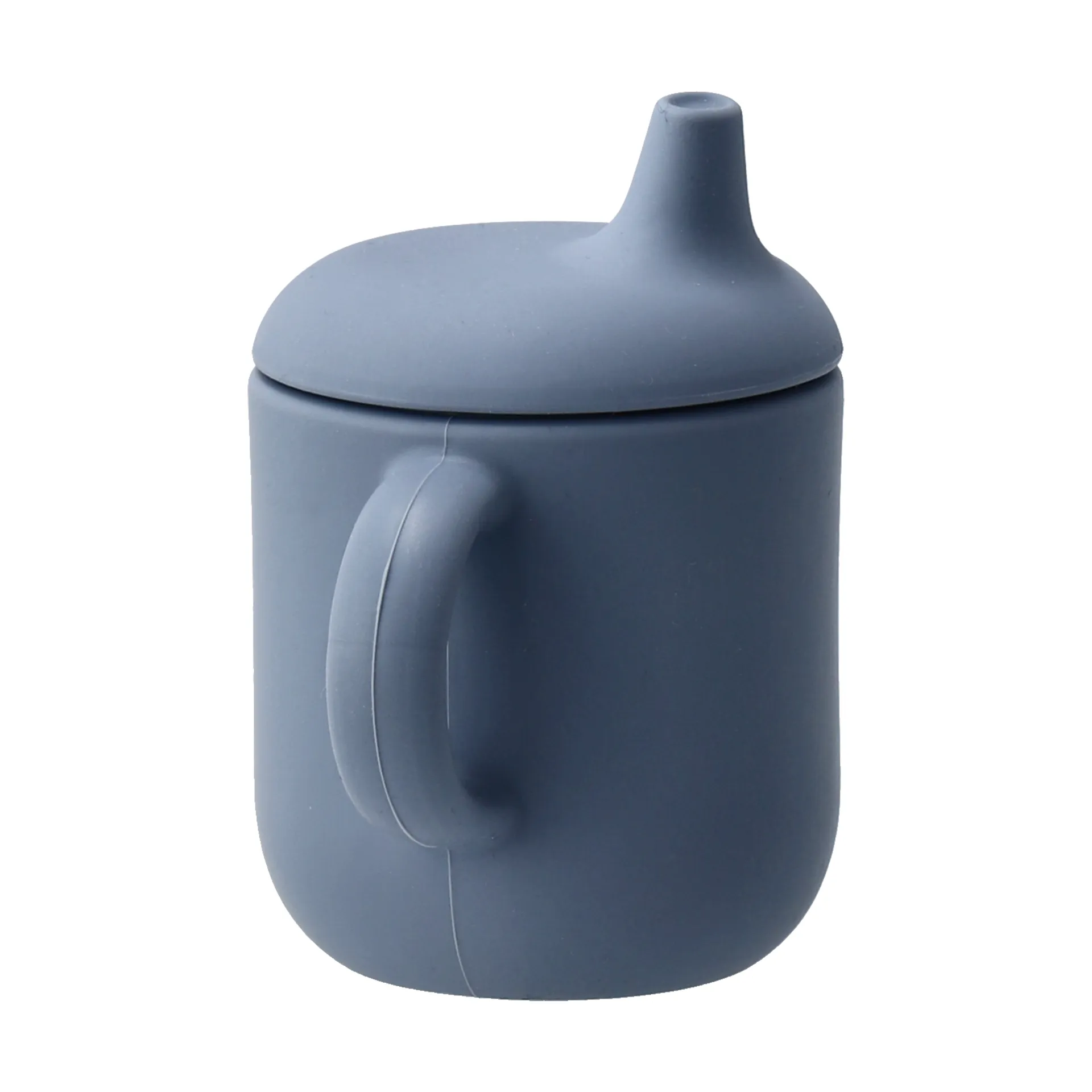 Elvie sippy cup silicone 180 ml, Blue Scandi Living