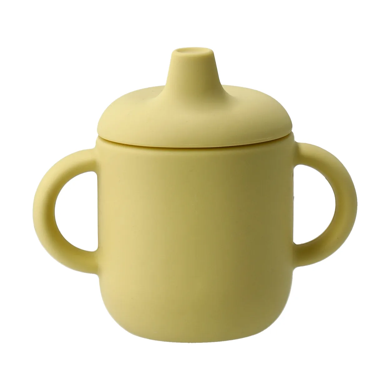 Scandi Living Elvie sippy cup silicone 180 ml Lemon