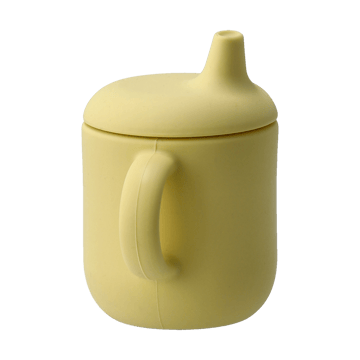Elvie sippy cup silicone 180 ml - Lemon - Scandi Living