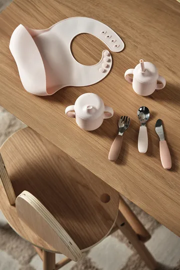 Elvie sippy cup silicone 180 ml - Vanilla - Scandi Living