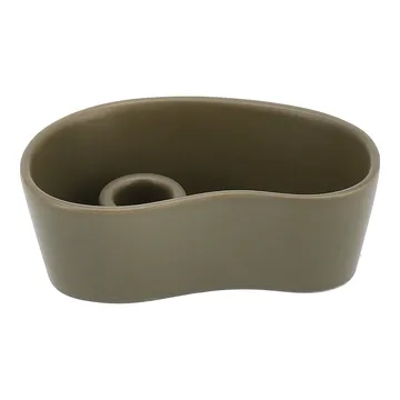 Ember candleholder - Green, 8x14 cm - Scandi Living