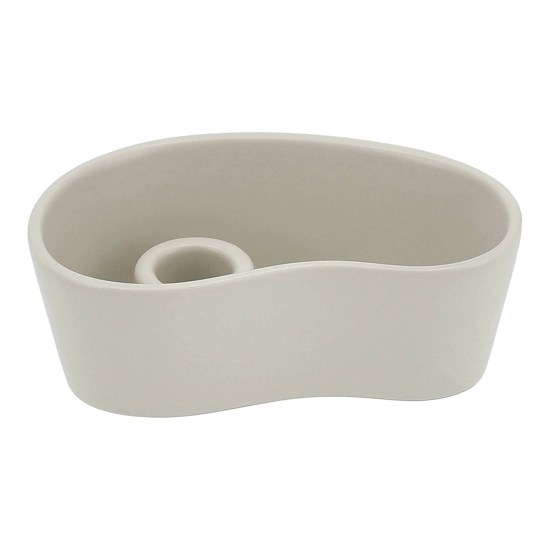 Ember candleholder, White, 8x14 cm Scandi Living