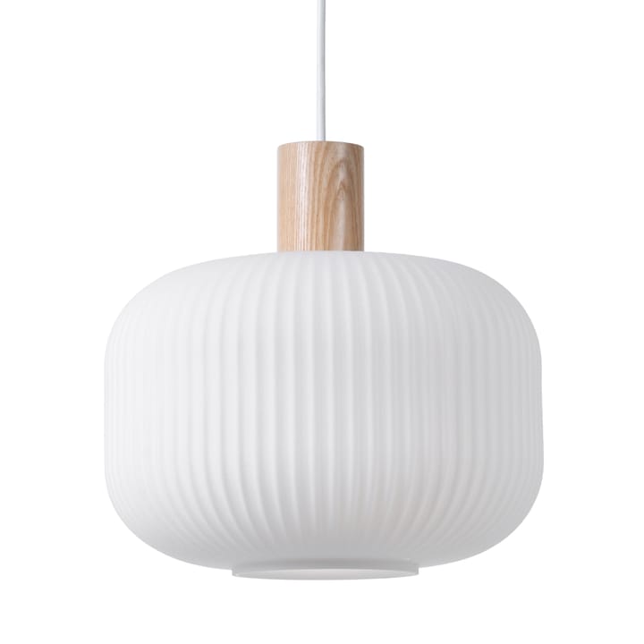 Fair ceiling lamp Ø30 cm - Frosted glass-ash - Scandi Living