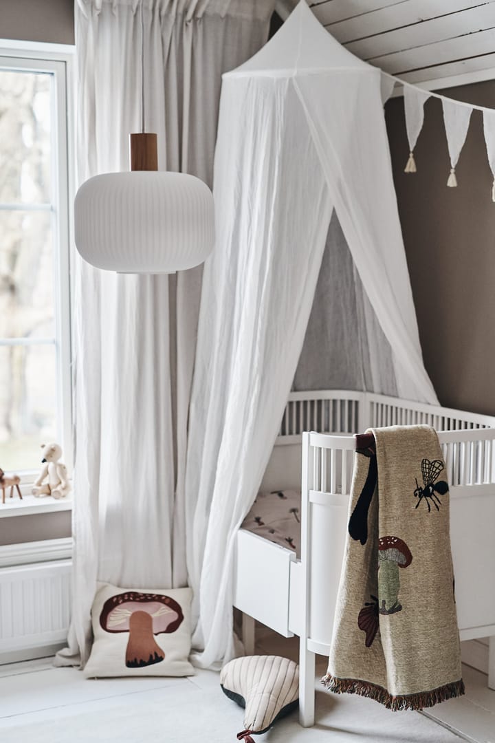 Fair ceiling lamp Ø30 cm - Frosted glass-ash - Scandi Living