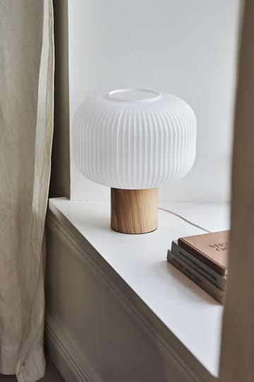 Fair table lamp 34.5 cm - Frosted glass-ash - Scandi Living