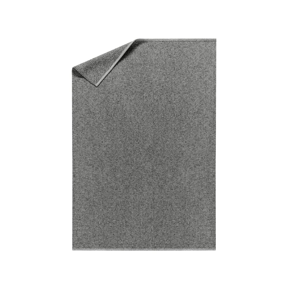 Scandi Living Fallow rug dark grey 200x300cm | Scandinavian Design | Woven cotton rugs | Grey