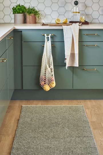 Fallow rug dusty green - 70x200cm - Scandi Living