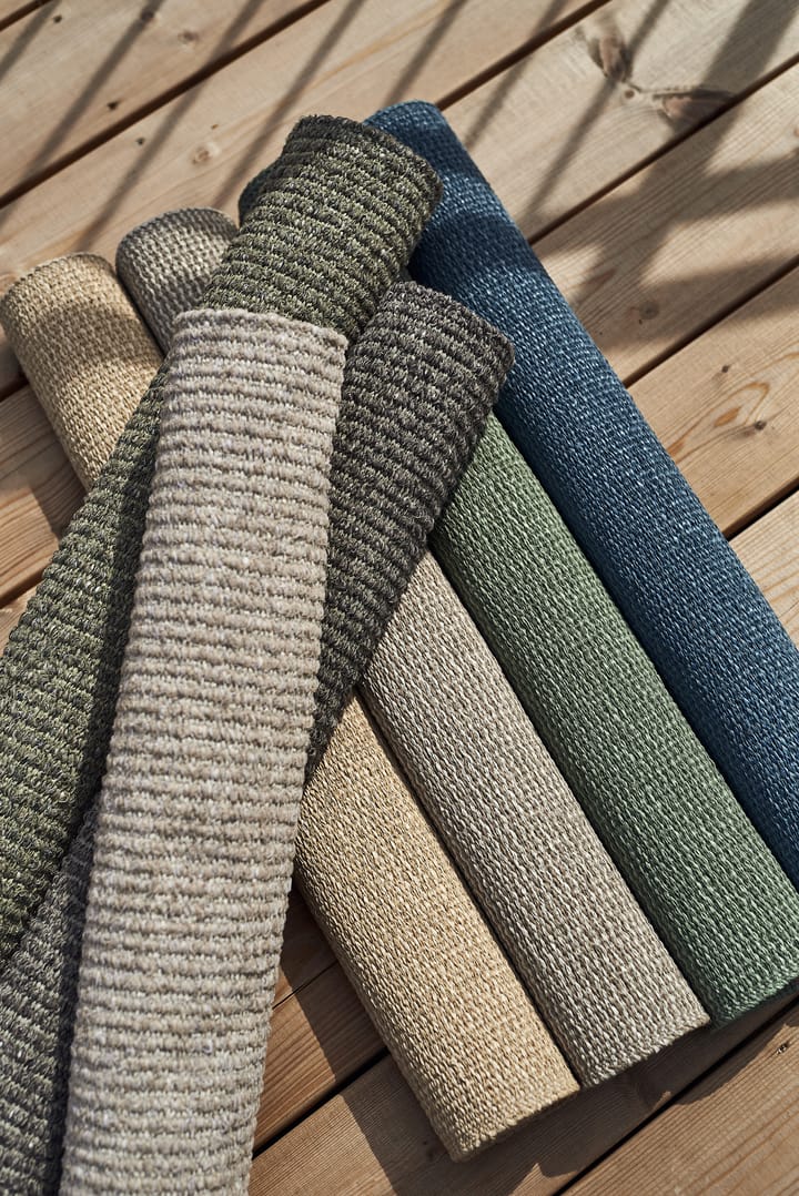 Fallow rug dusty green - 70x200cm - Scandi Living