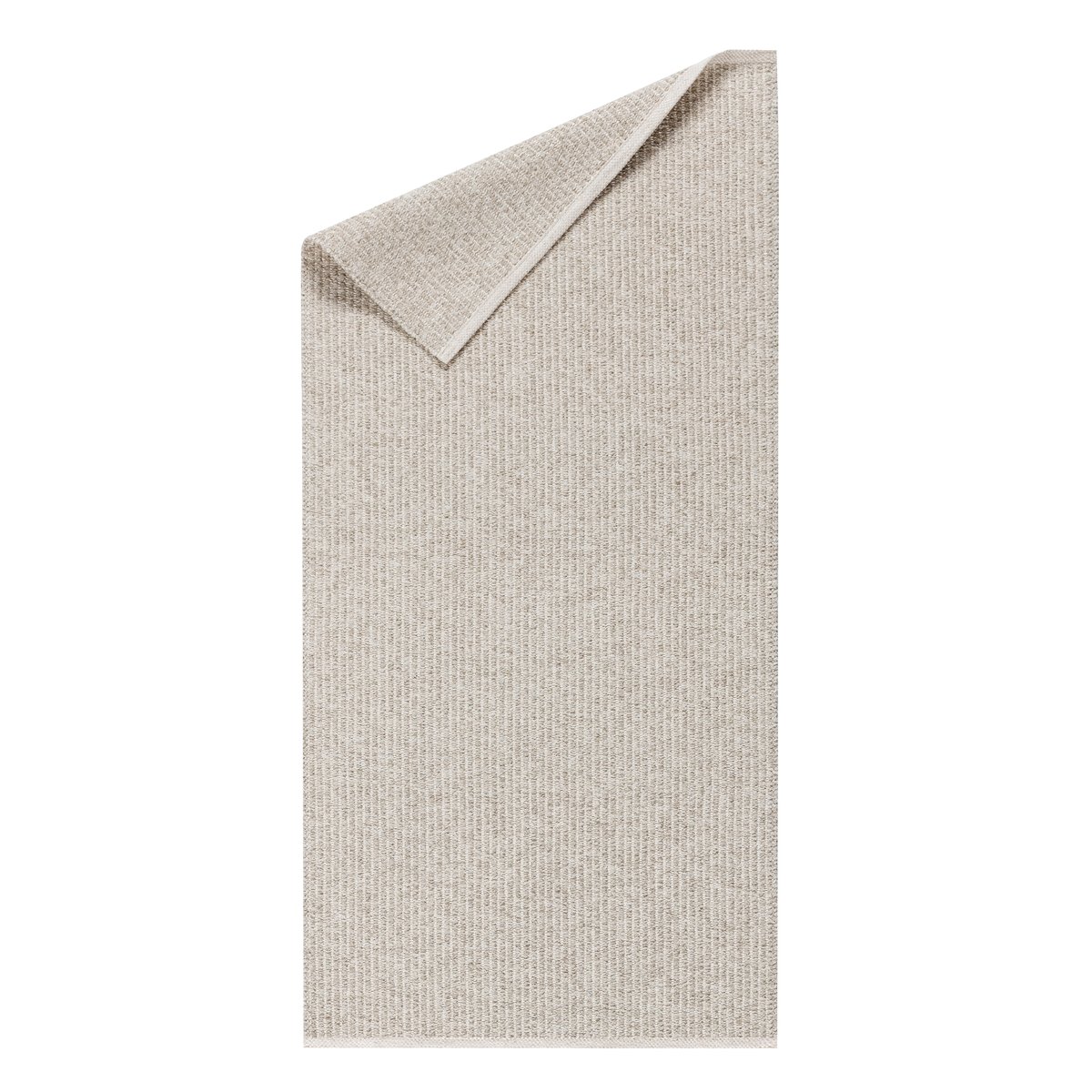 Scandi Living Fallow rug Sand 70 x 150 cm | Scandinavian Design | Plastic rugs | Beige