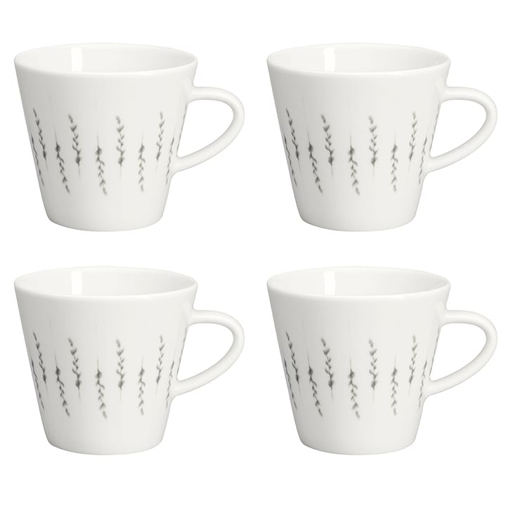 Fårsvingel mug 30 cl 4-pack - white - Scandi Living