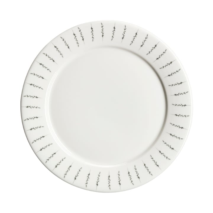 Fårsvingel small plate 21 cm 4-pack - white - Scandi Living
