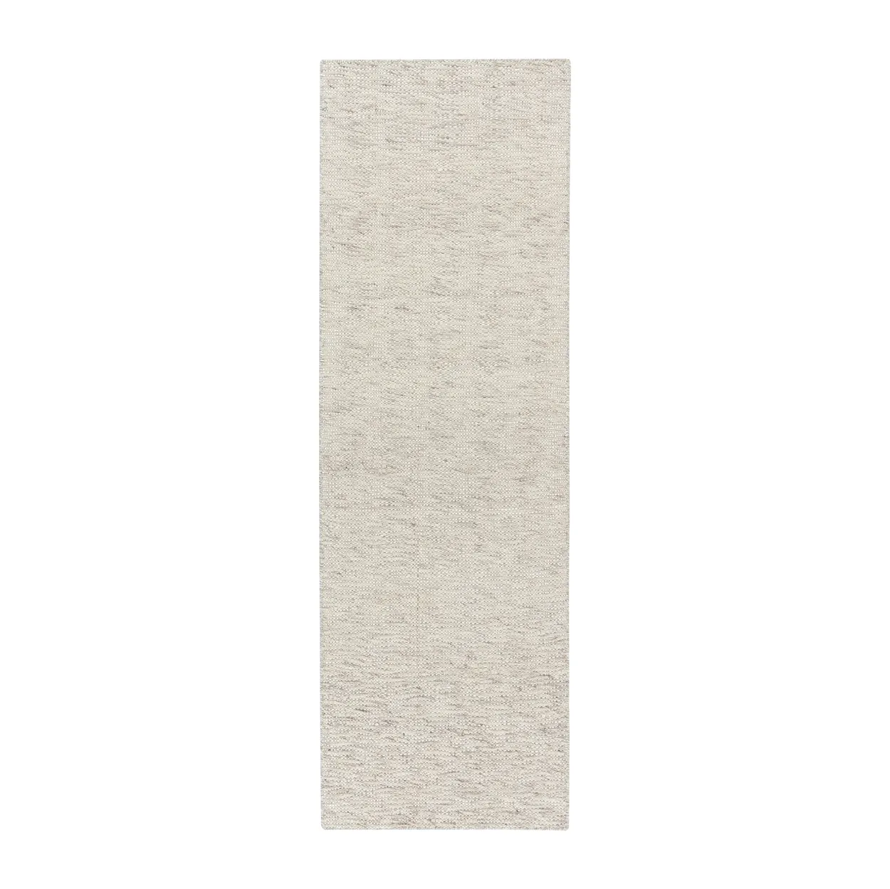 Scandi Living Fawn wool carpet white 80x240 cm | Scandinavian Design | Wool rugs | Beige