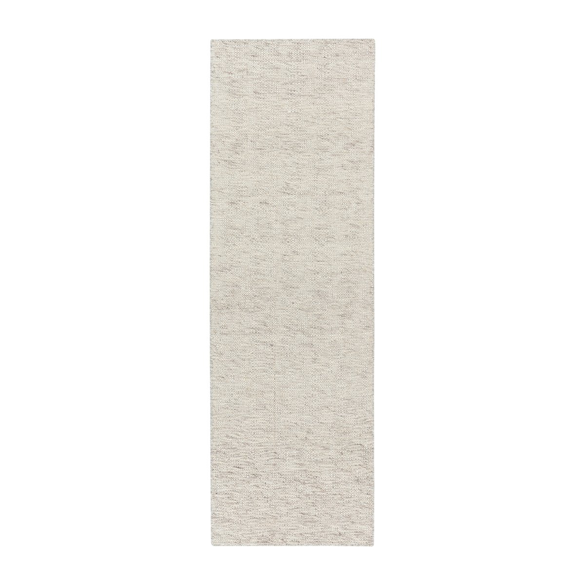 Scandi Living Fawn wool carpet white 80x240 cm | Scandinavian Design | Wool rugs | Beige