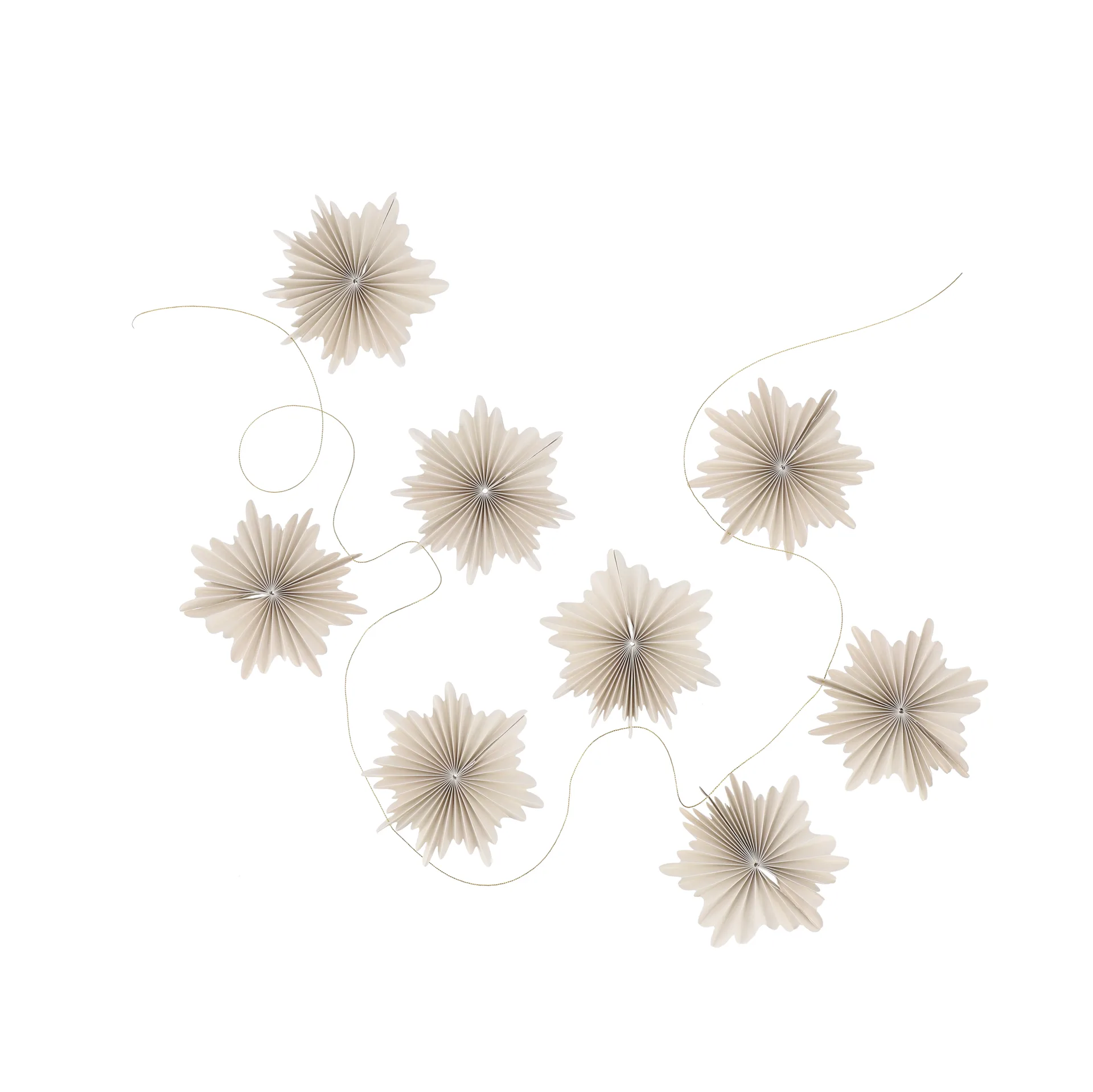 Festive garland 3 m, White Scandi Living