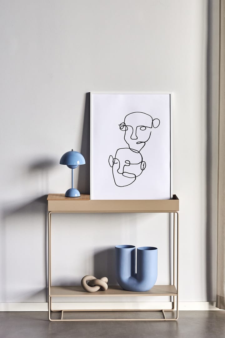 Figurative poster black, 30x40 cm Scandi Living