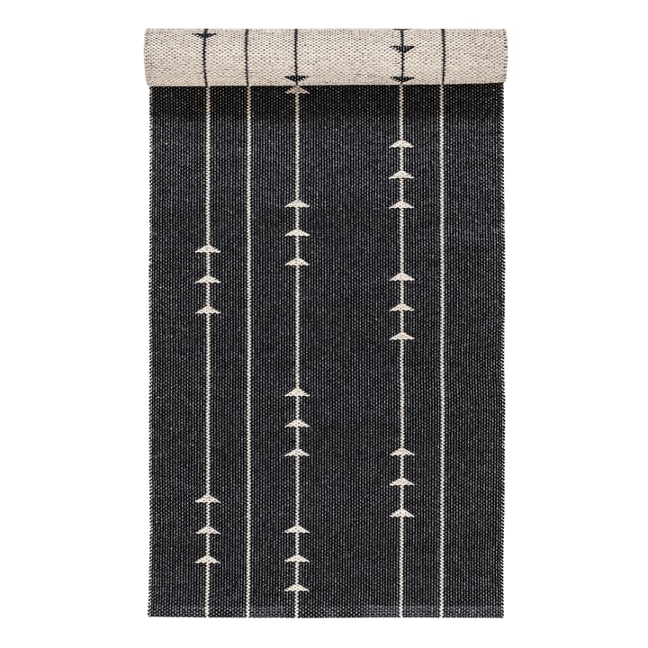Fir rug nude-black - 70x200 cm - Scandi Living