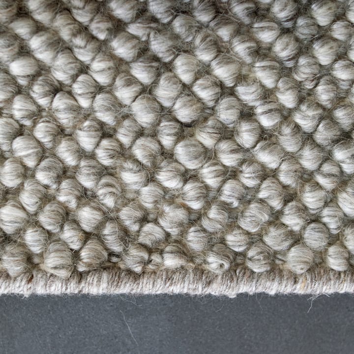 Flock wool carpet nature grey - 170x240 cm - Scandi Living
