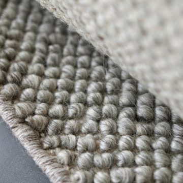 Flock wool carpet nature grey - 200x300 cm - Scandi Living