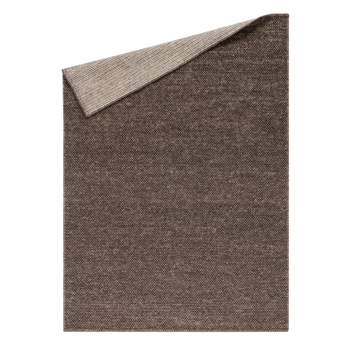 Flock wool carpet nautral brown - 200x300 cm - Scandi Living