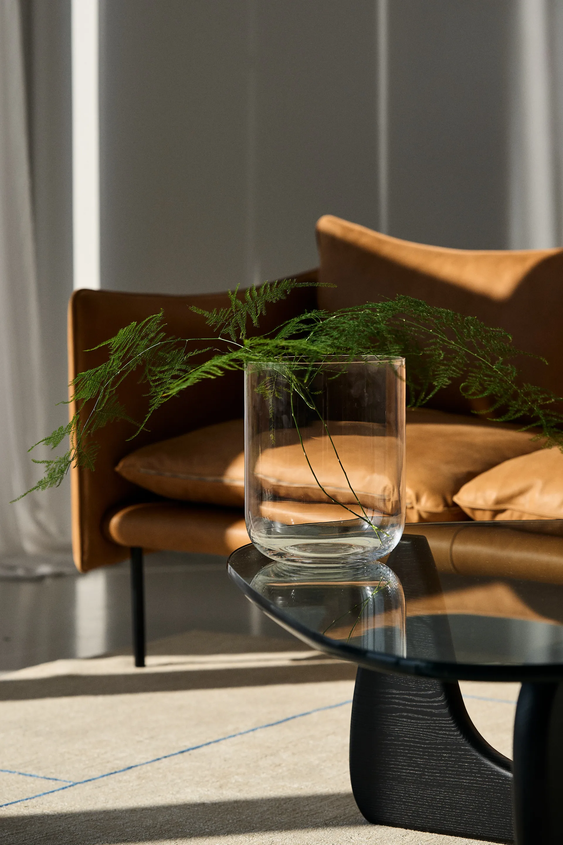 Flourish vase Ø20x25 cm, Clear Scandi Living