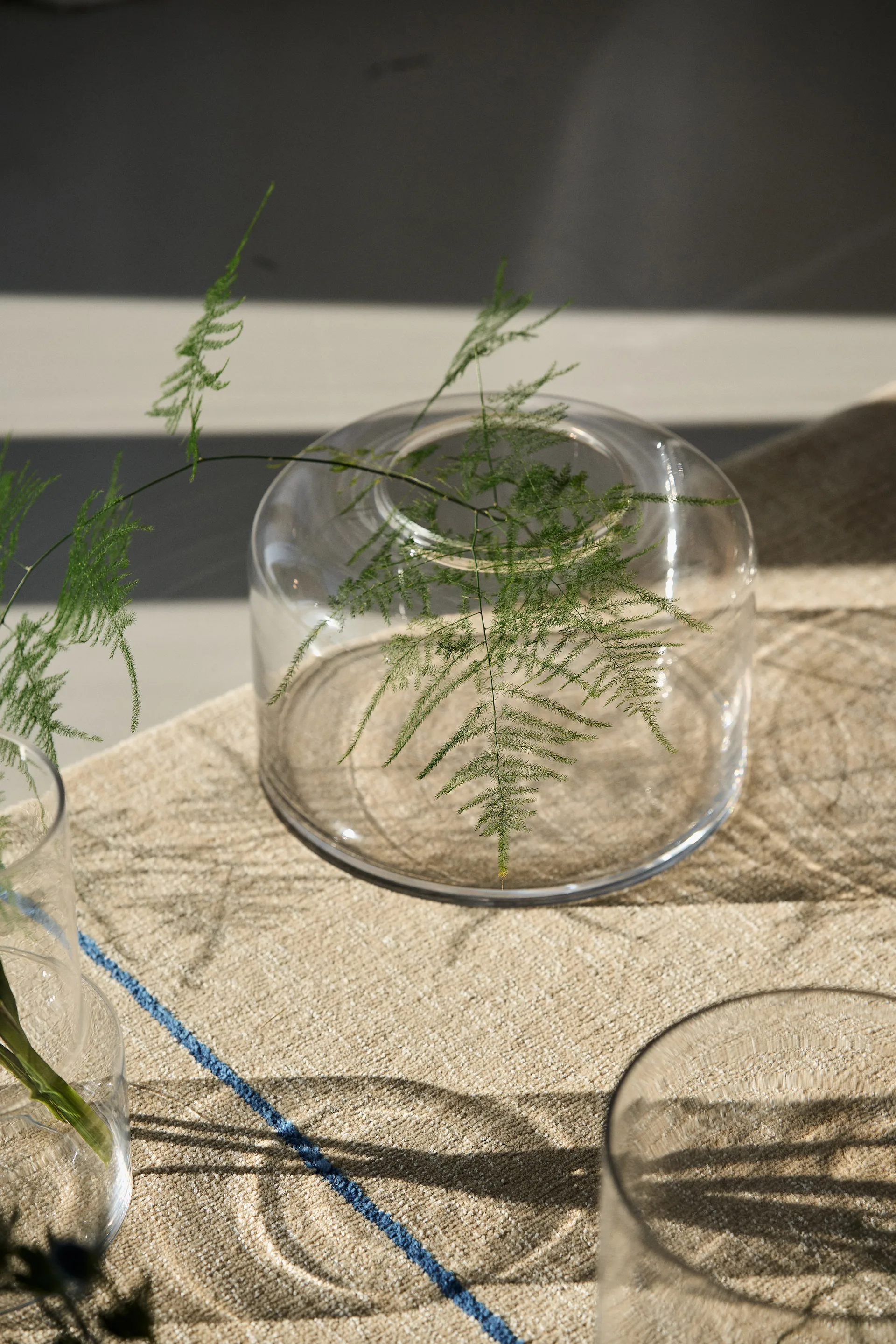 Flourish vase Ø30x20 cm, Clear Scandi Living