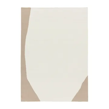 Flow kelim rug white-beige - 170x240 cm - Scandi Living