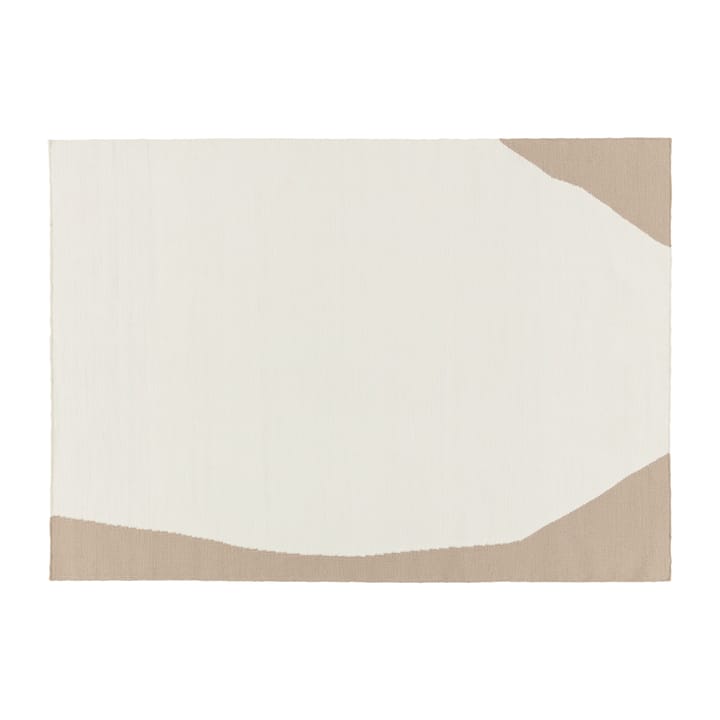 Flow kelim rug  white-beige - 170x240 cm - Scandi Living