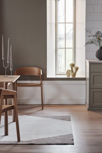 Flow kelim rug white-beige - 170x240 cm - Scandi Living