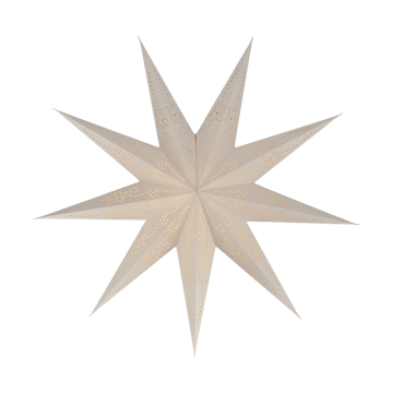 Folk advent star - Ø60 cm - Scandi Living