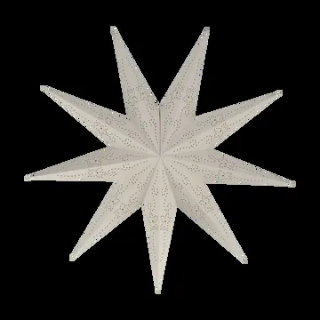 Folk advent star - White, Ø60 cm - Scandi Living