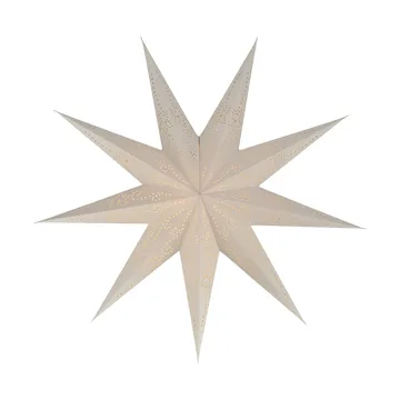 Folk advent star - White, Ø60 cm - Scandi Living