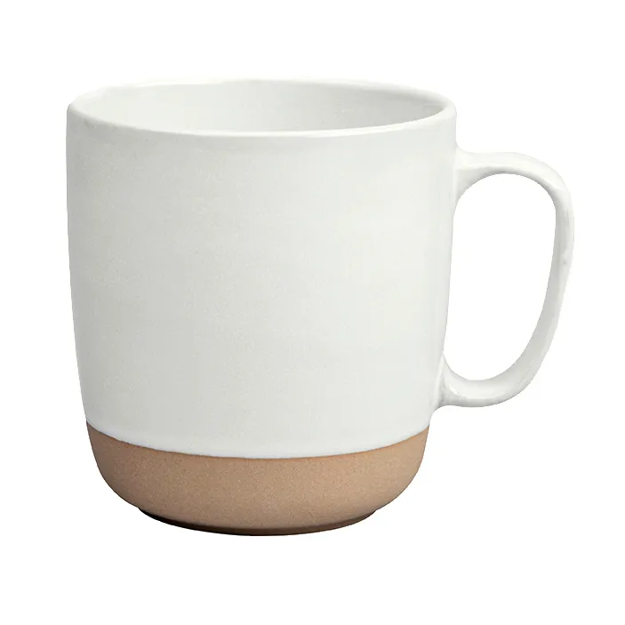 Scandi Living Fossil mug 35 cl white | Scandinavian Design | Coffee cups | White