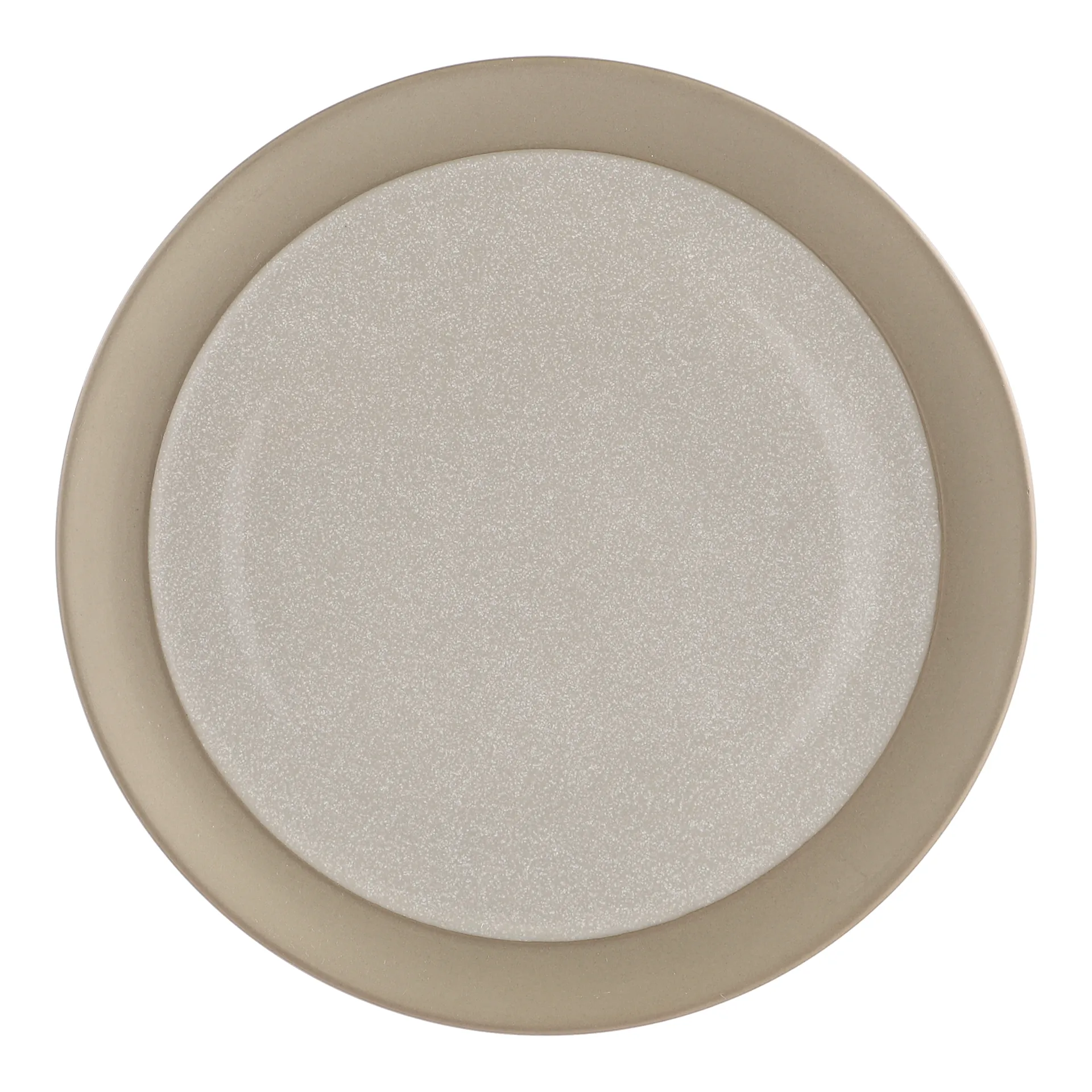 Fossil plate Ø26 cm, Beige Scandi Living