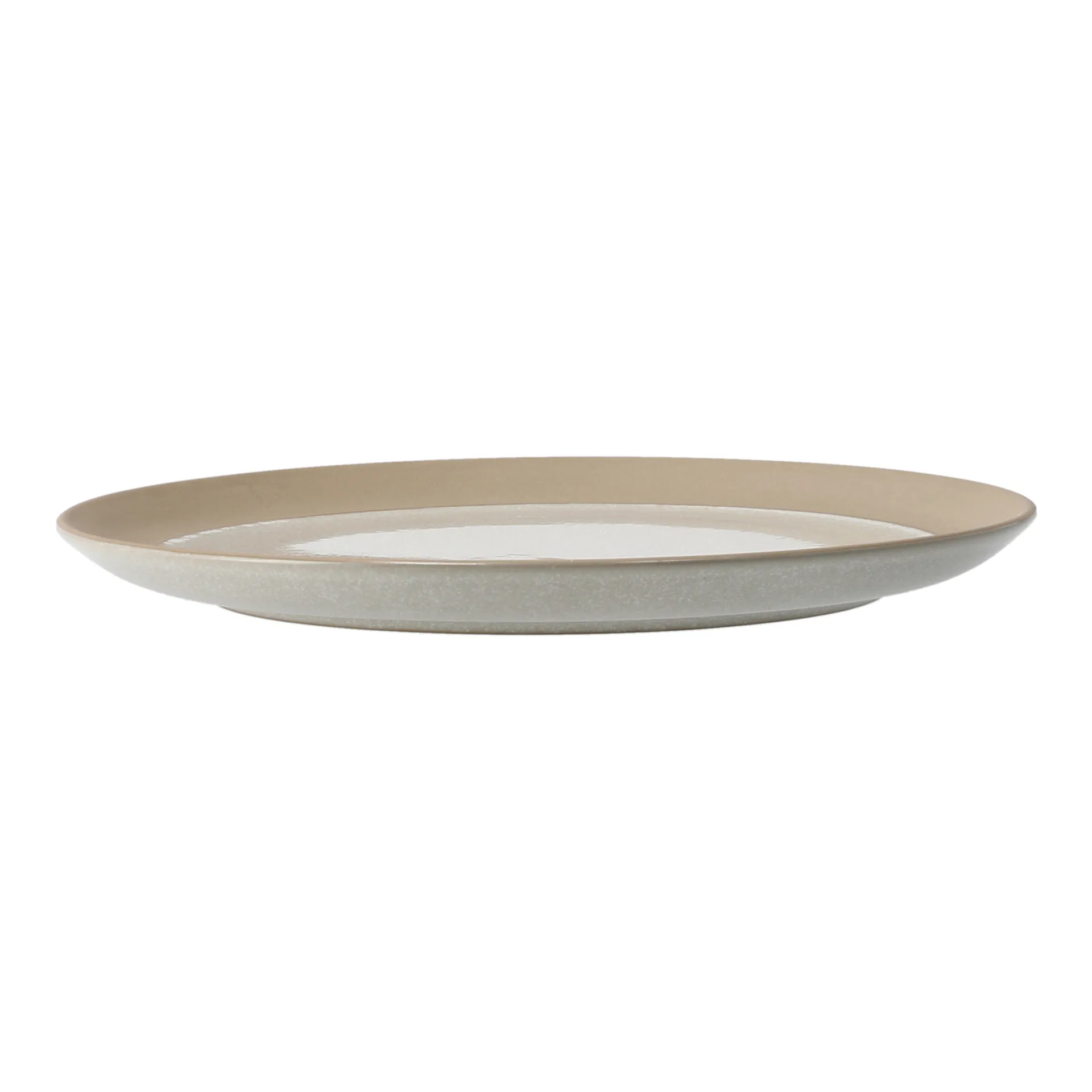 Fossil plate Ø26 cm, Beige Scandi Living