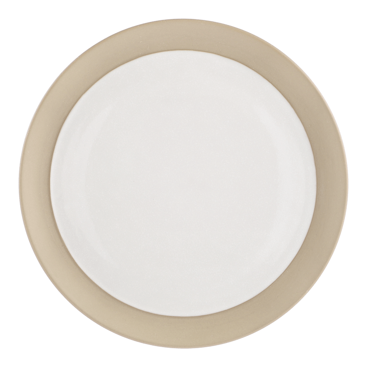 Fossil plate Ø26 cm - White - Scandi Living