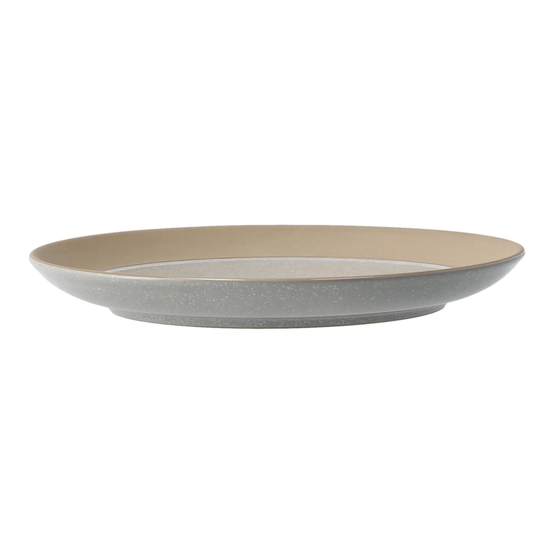Fossil small plate Ø21 cm, Grey Scandi Living