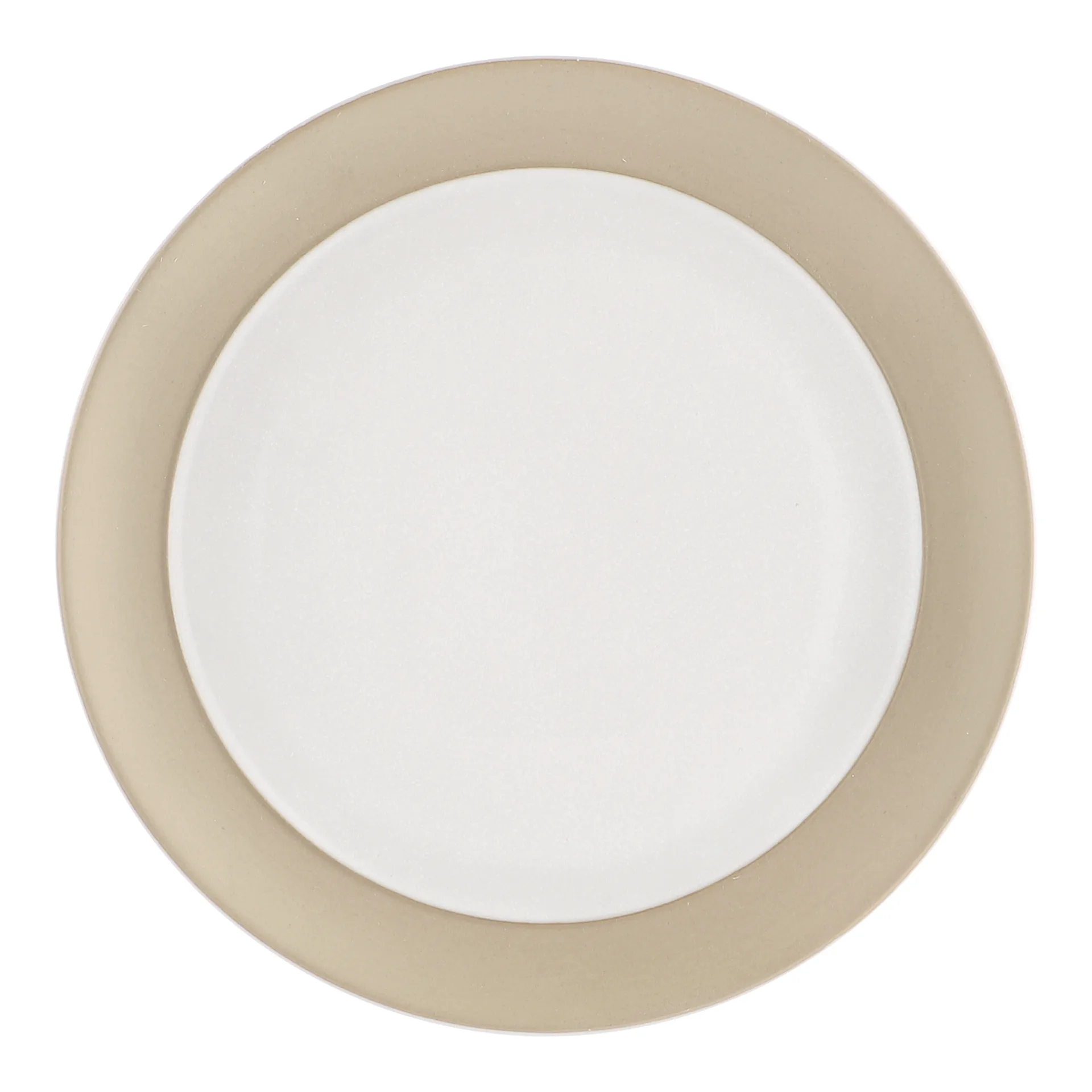 Fossil small plate Ø21 cm, White Scandi Living