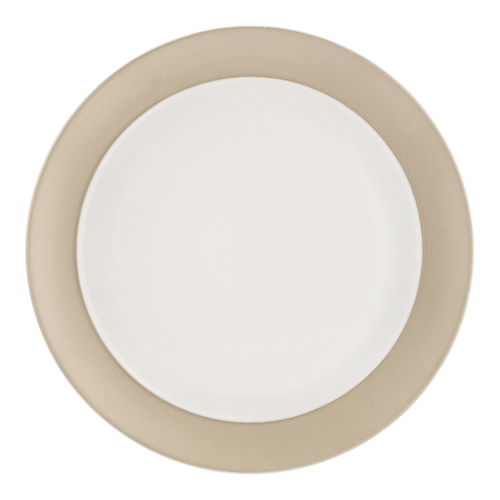 Fossil small plate Ø21 cm - White - Scandi Living