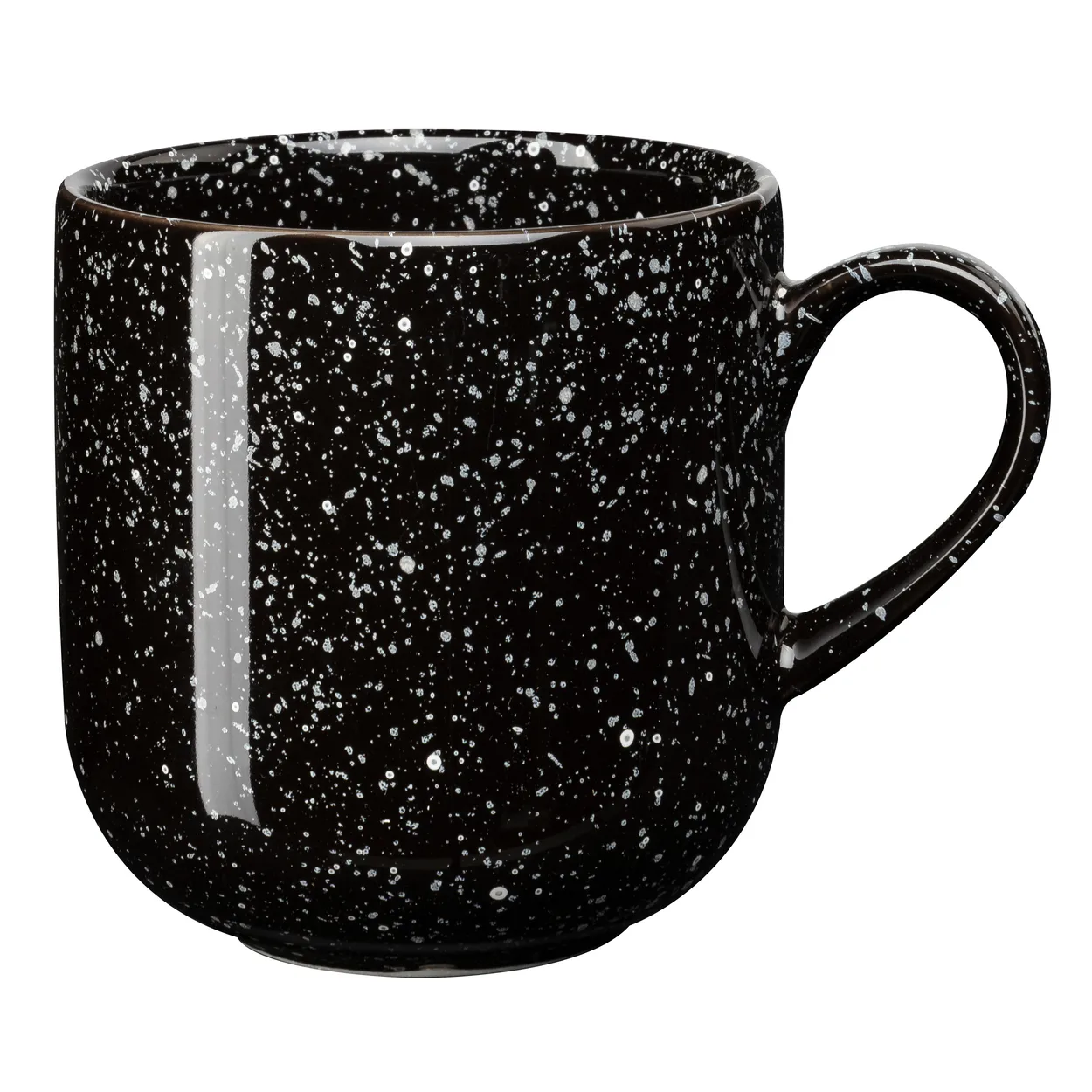 Scandi Living Freckle mug 38 cl black | Scandinavian Design | Coffee cups | Black