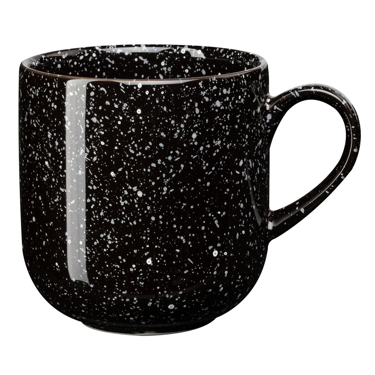 Scandi Living Freckle mug 38 cl black | Scandinavian Design | Coffee cups | Black