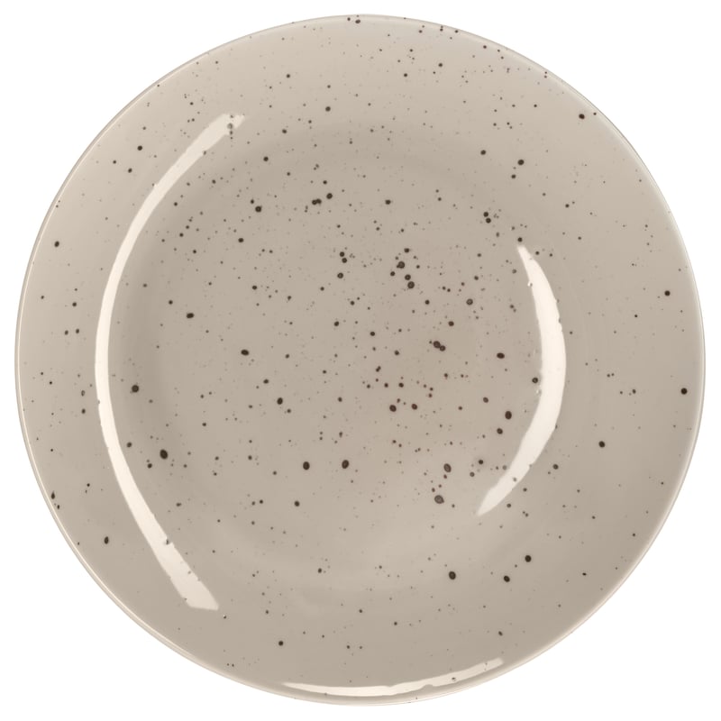 Scandi Living Freckle plate Ø26 cm beige