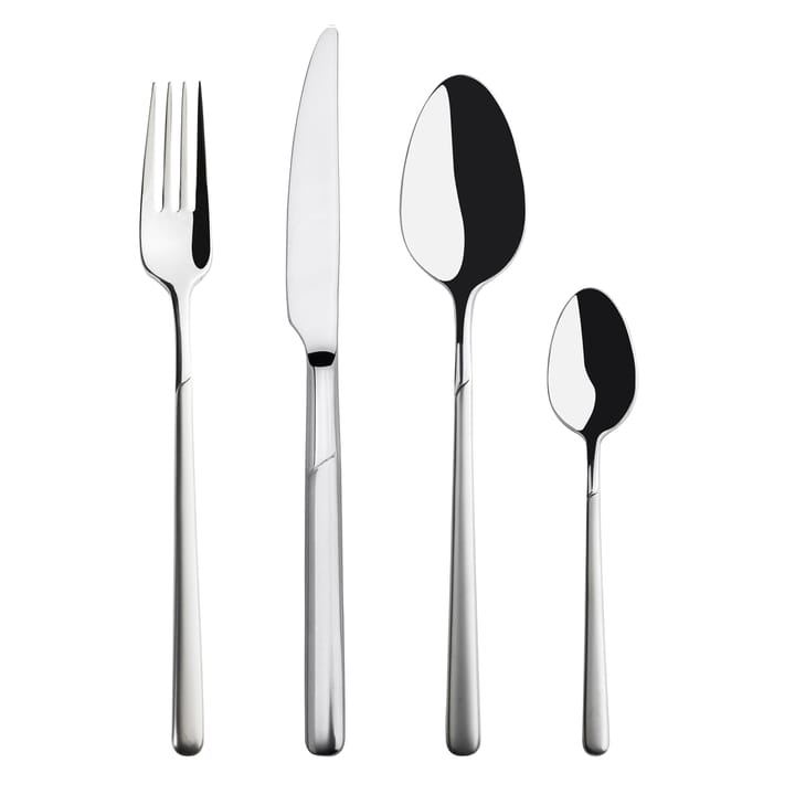 Frost cutlery 24 pieces - Stainless steel - Scandi Living