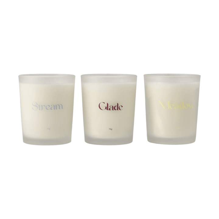 Gift wrap scented candle 3-pack
 - undefined - Scandi Living