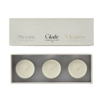Gift wrap scented candle 3-pack
 - undefined - Scandi Living