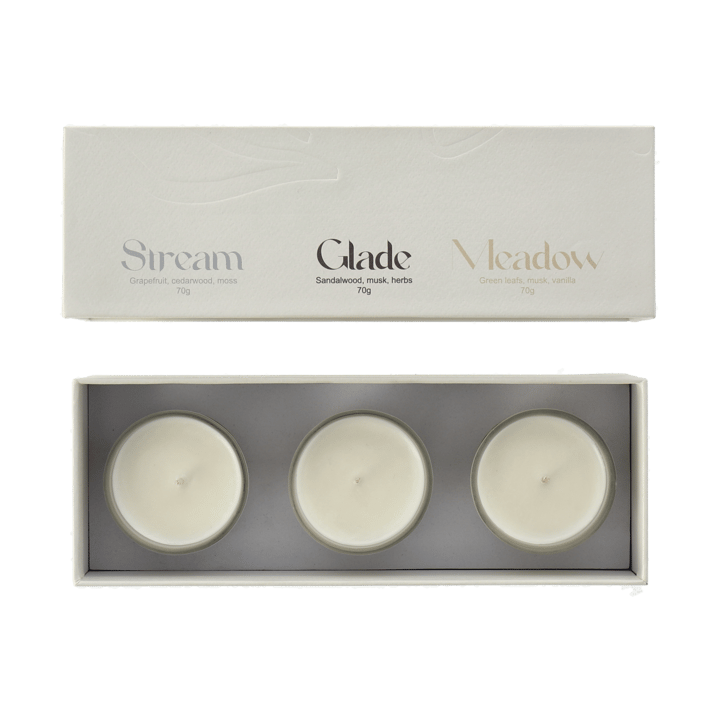 Gift wrap scented candle 3-pack
 Scandi Living