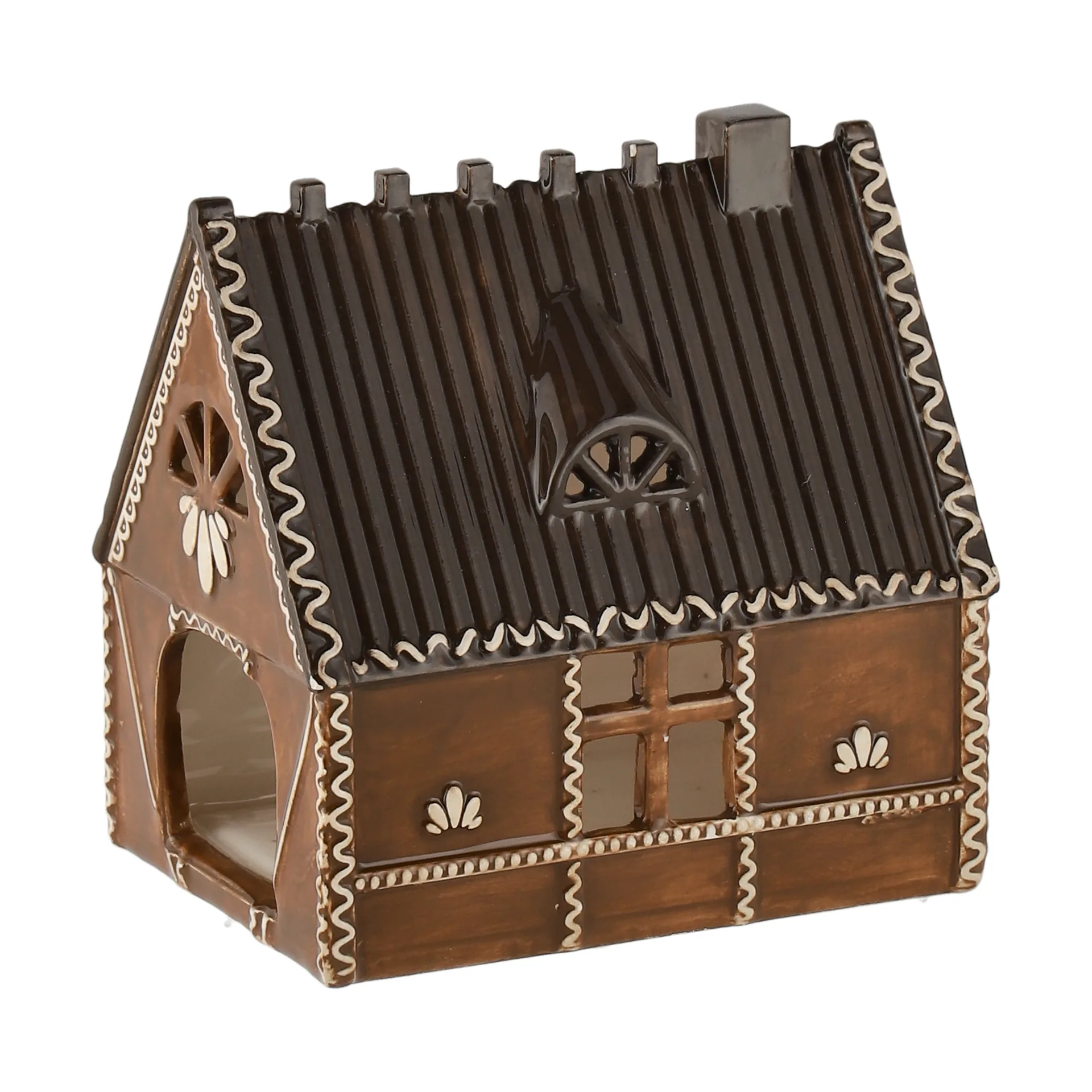 Ginger bread lantern house, 12 cm Scandi Living