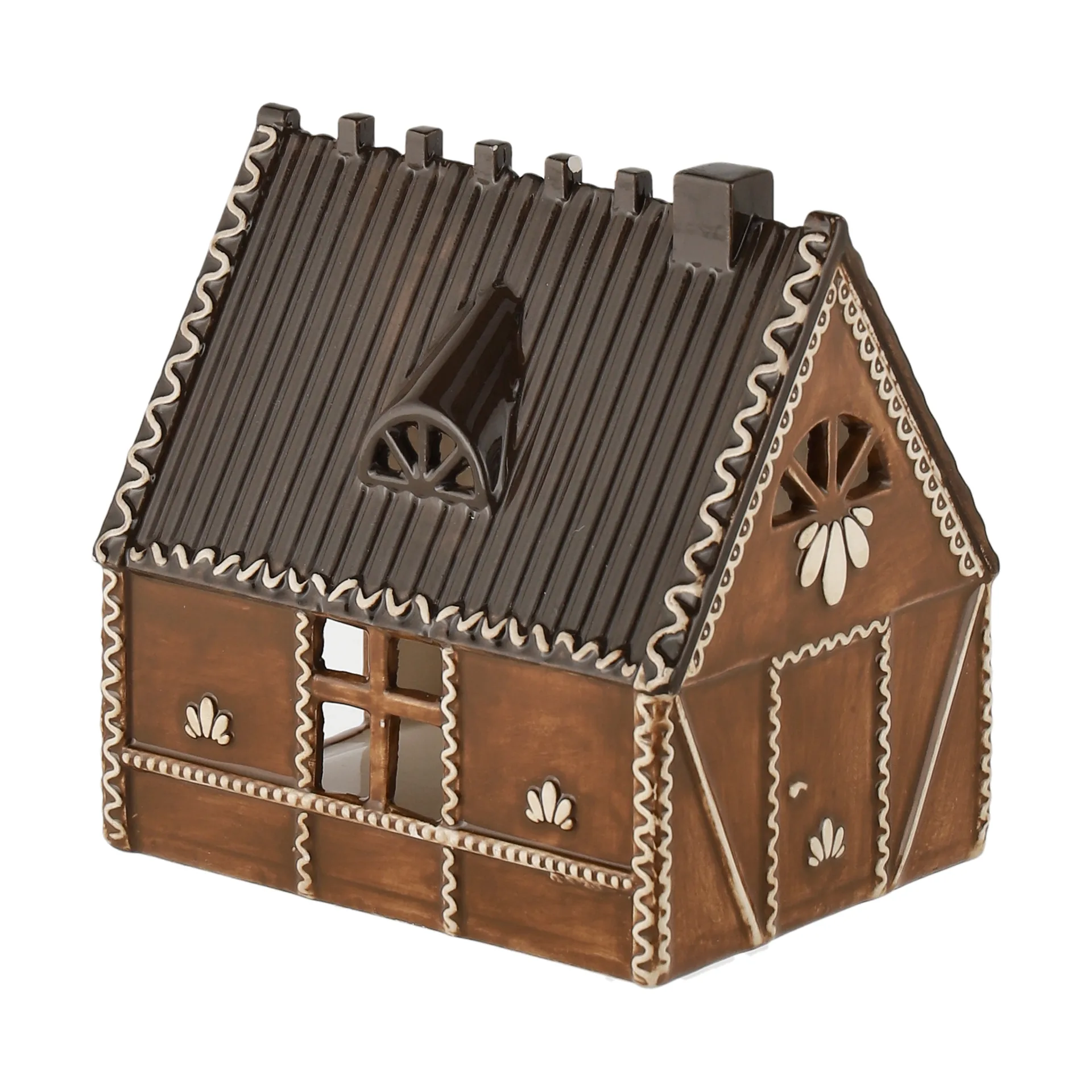Ginger bread lantern house, 12 cm Scandi Living