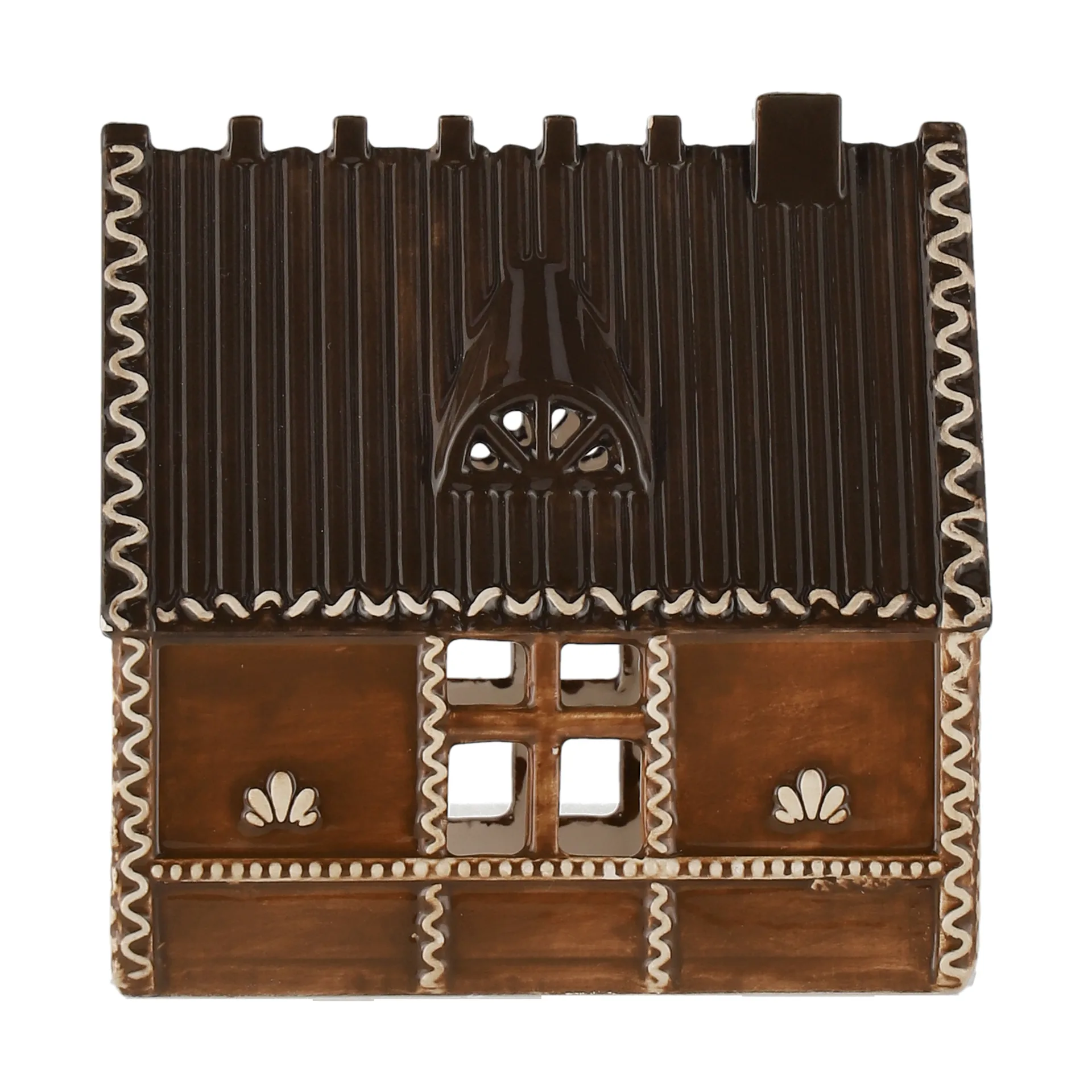 Ginger bread lantern house, 12 cm Scandi Living