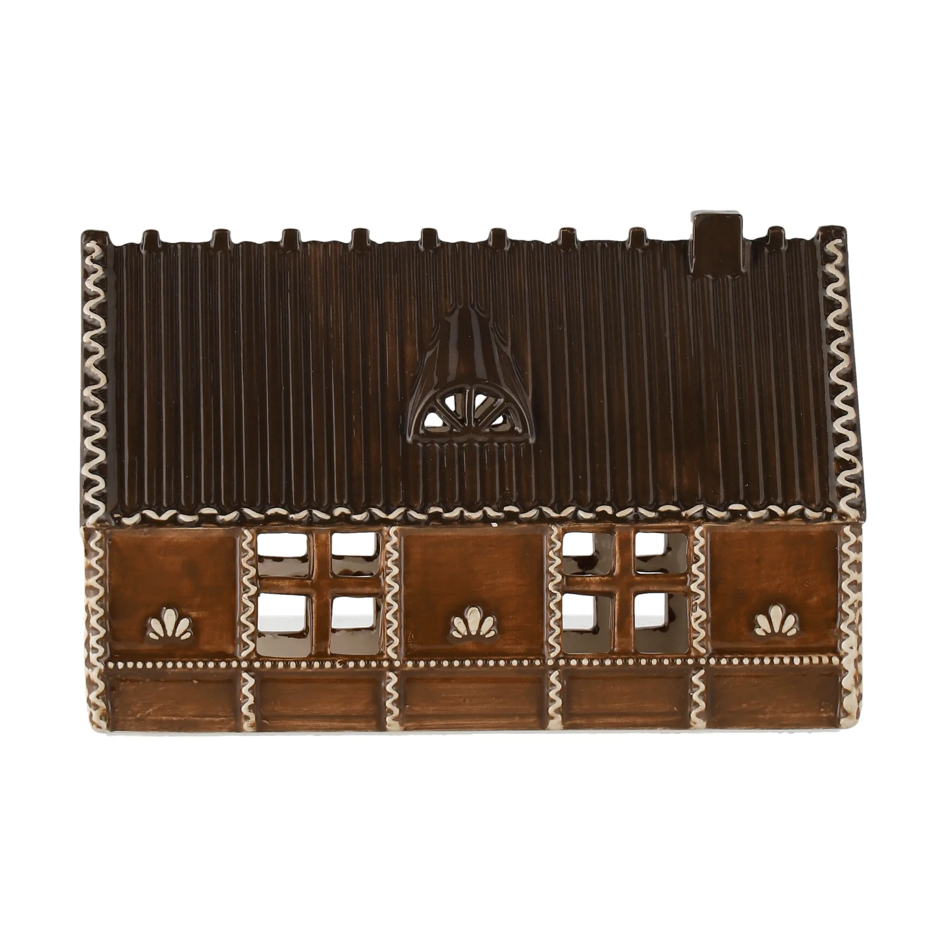 Ginger bread lantern house, 18 cm Scandi Living
