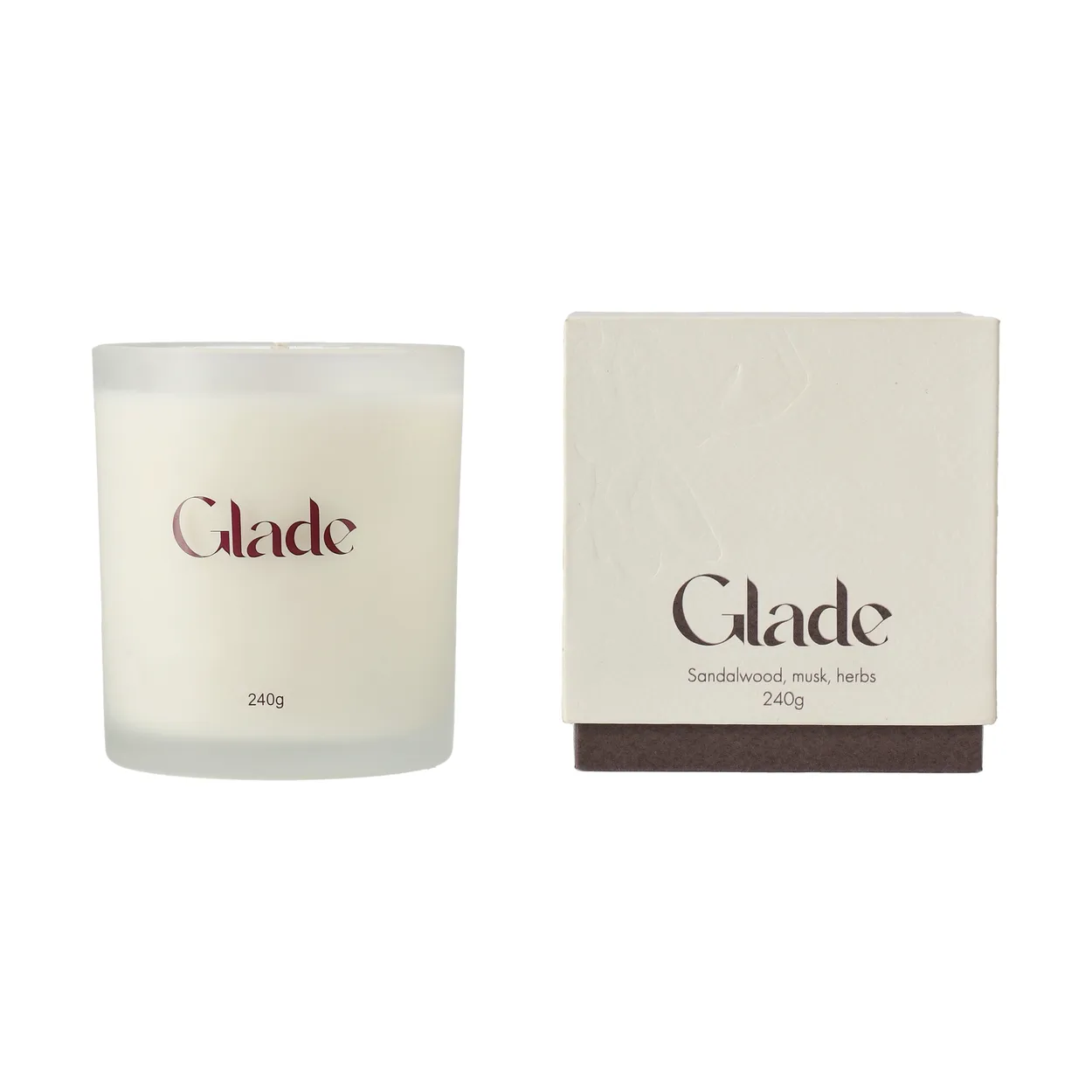 Scandi Living Glade scented candle 240 g | Scandinavian Design | Scented candles & diffusers | Red